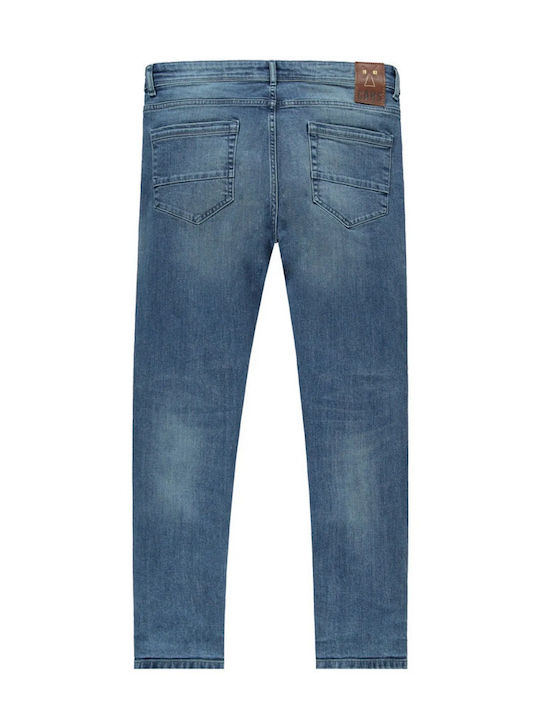 Pantaloni De Blugi Pentru Bărbați Cu Fit Regular Straight Stone Used
