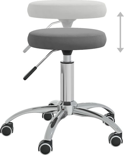 vidaXL Medical Stool Gray 3085739