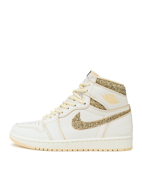 Air  1 Retro High OG Herren Stiefel Ail / Pale Vanilla / Black