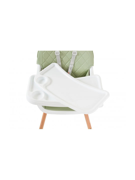 Cangaroo Gelato Baby Highchair 2 in 1 with Adjustable Height Green