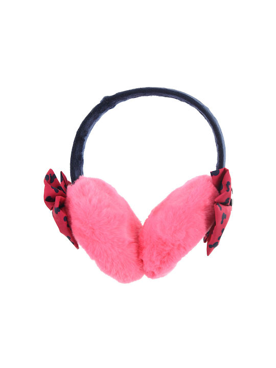 Superheroes Earmuffs Fur Pink