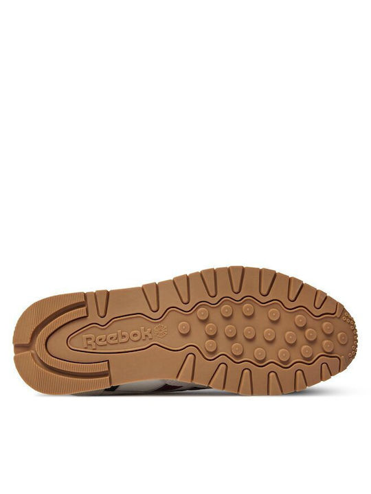 Classic Leather Ανδρικά Sneakers Λευκά