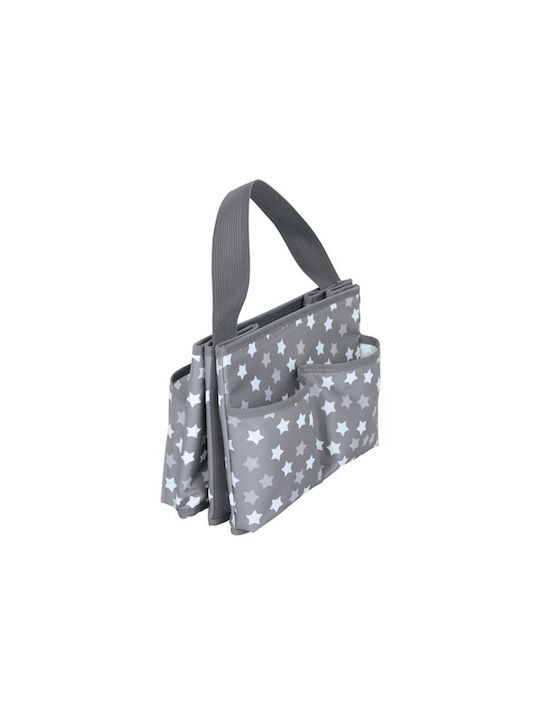 Dreambaby Kinderzimmer-Aufbewahrungskörbe Kosmetik Stars Grau