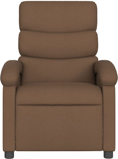 Relaxsessel mit Fußhocker Coffee 70x92x99.5cm