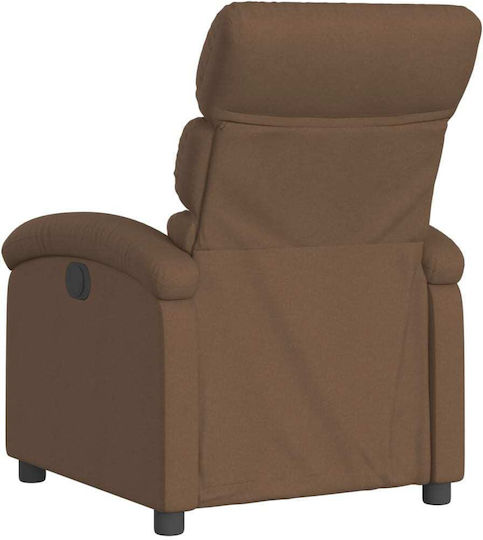 Relaxsessel mit Fußhocker Coffee 70x92x99.5cm