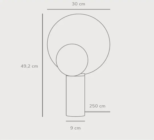 Nordlux Lustră Decorativă cu Soclu pentru Bec GU10 Gri