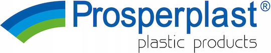 Prosperplast Πλαστικός Κάδος Απορριμμάτων 35lt Γκρι