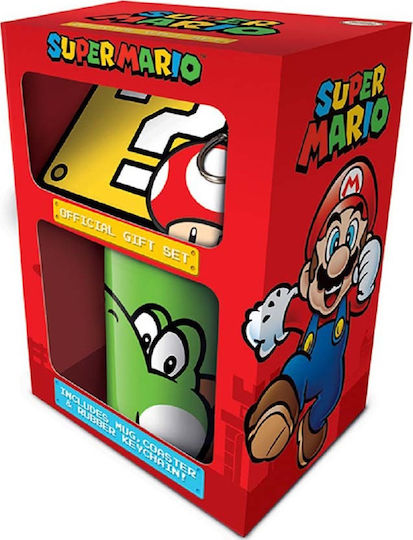 Pyramid International Super Mario Yoshi Set Cană Ceramică Multicoloră