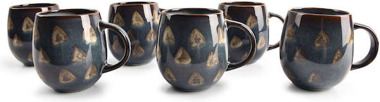 Salt & Pepper Κούπα Κεραμική Μπλε 350ml Salt & Pepper Κούπα Κεραμική Μπλε 350ml