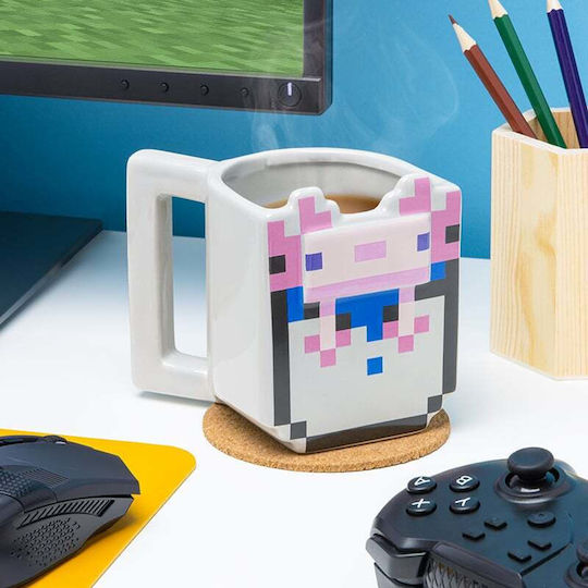 Paladone Minecraft Becher Keramik Gray 400ml Paladone Minecraft Becher Keramik Gray 400ml