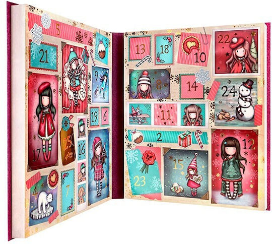 Santoro Christmas Calendar 1cm 213107