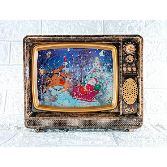 Коледна Изпълнена със светлина украса TV 20x8.5x24.5см 1бр