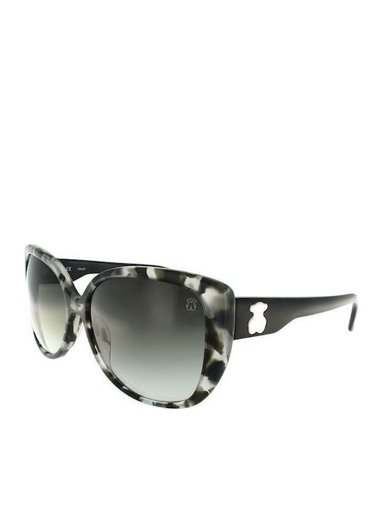 Tous Women's Sunglasses with Gray Plastic Frame and Gray Lens STO741 0M65