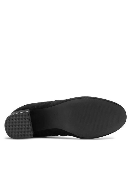 Damen Chelsea Stiefeletten Schwarz