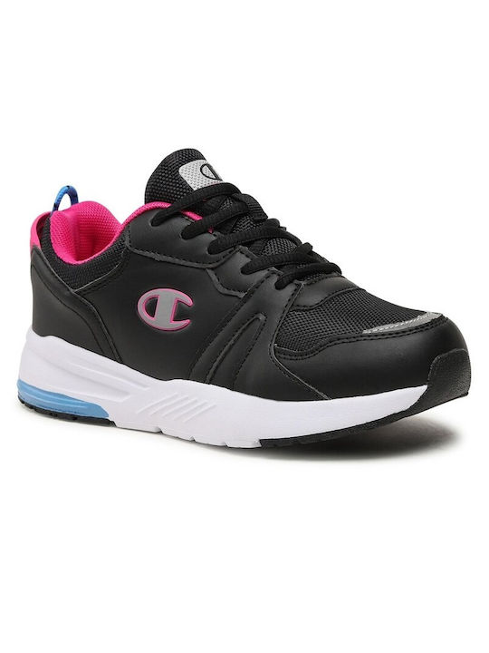 Champion Kids Sports Shoes Running Low Cut Ramp Up Black