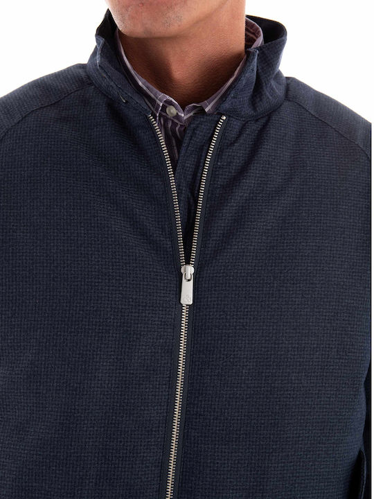 Scotch & Soda Ανδρικό Χειμωνιάτικο Μπουφάν Puffer Dark Blue