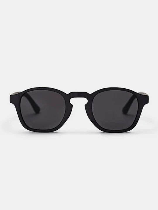 Chpo Gee Sunglasses with Black Plastic Frame and Black Lens 16133JJ