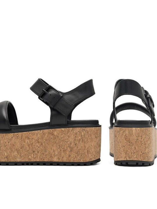 Sandale Casual Damă Negru
