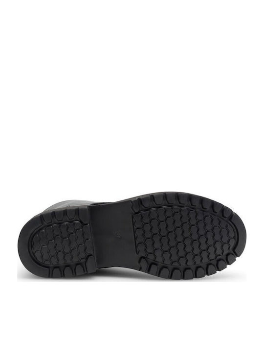 Damen Chelsea Stiefeletten Schwarz