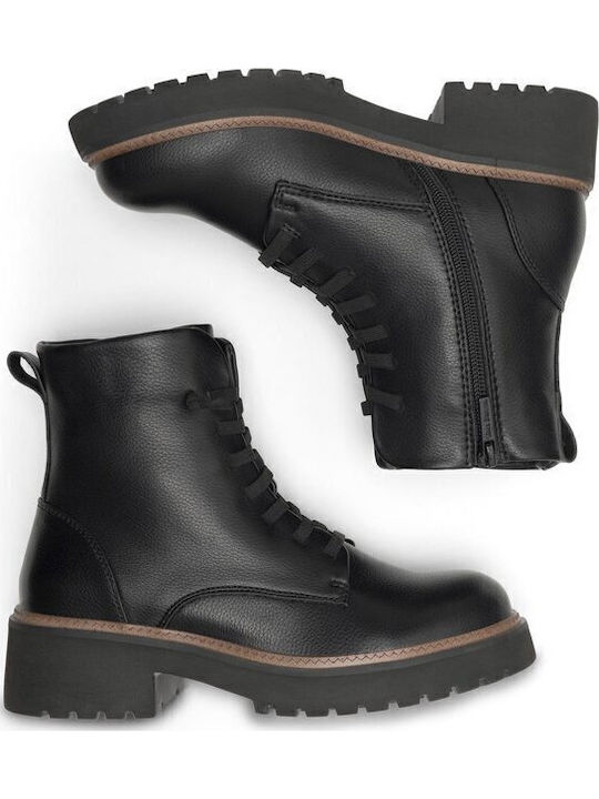 Damen Chelsea Stiefeletten Schwarz