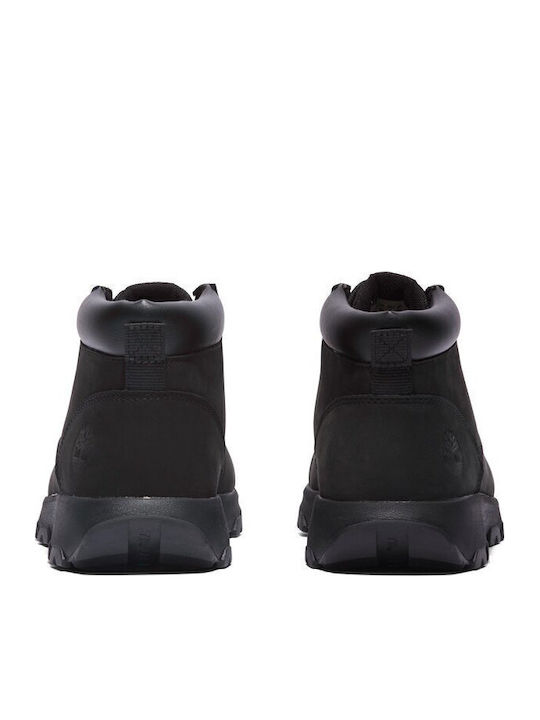 Winsor Park Chukka Leather Black Men's Boots Anatomical