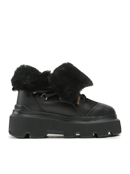Damenstiefel Schwarz