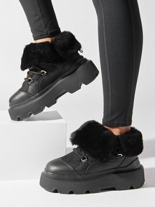 Damenstiefel Schwarz
