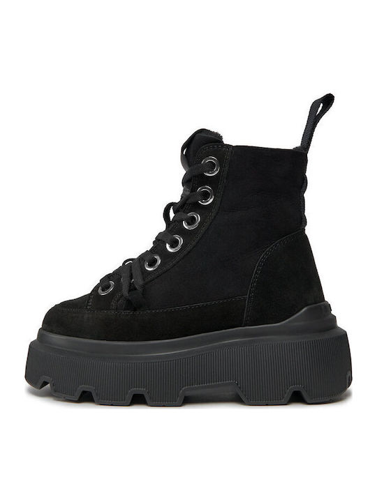Damenstiefel Schwarz