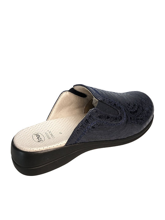 New Toffee Ανατομικές Γυναικείες Παντόφλες Navy Μπλε