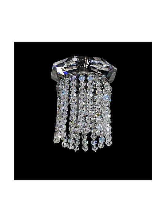 DITS Lighting Κρυστάλλινο Χωνευτό Σποτ 2x2εκ. 1τμχ DITS Lighting Κρυστάλλινο Χωνευτό Σποτ 2x2εκ. 1τμχ