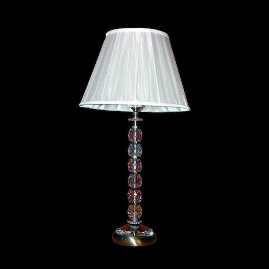DITS Lighting Κρυστάλλινο Πορτατίφ με Κίτρινο Καπέλο