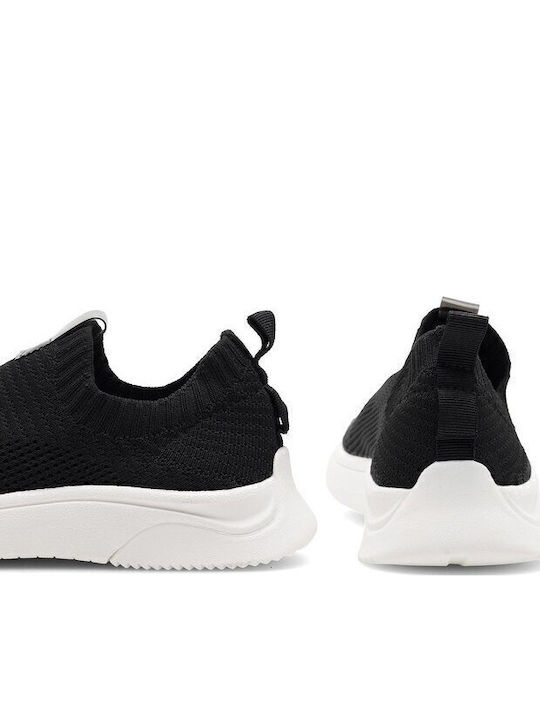 Детски маратонки Low Slip-on Черни