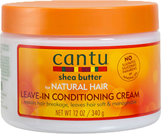 Cantu Shea Butter Leave In Conditioner Reconstruction/Nourishment for All Hair Types 340gr