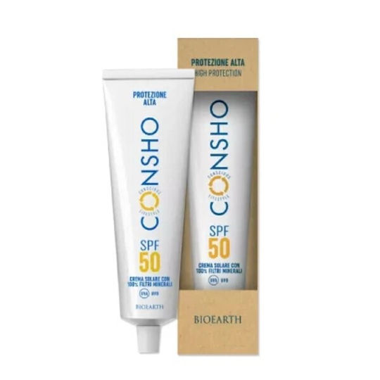 Bioearth Sun Αντηλιακή Κρέμα Προσώπου SPF50 100ml