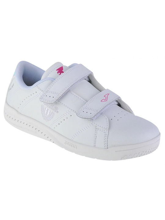 Joma Kids Sneakers with Scratch White