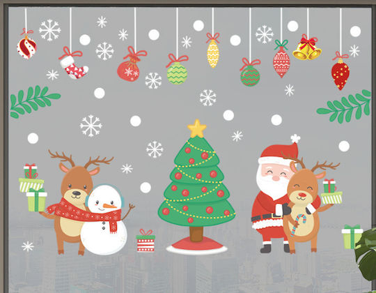 Sticker Display Christmas 1.15m x 85cm 5678906543 1pcs