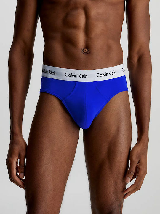 Calvin Klein Herren-Slips 3Packung Mehrfarbig