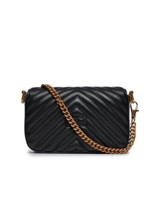 Pinko Love Click Damen Tasche Crossbody Schwarz