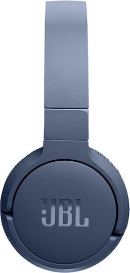 JBL Live 670NC Wireless / Wired On Ear Headphones with 65 hours of Operation and Quick Charge Blue