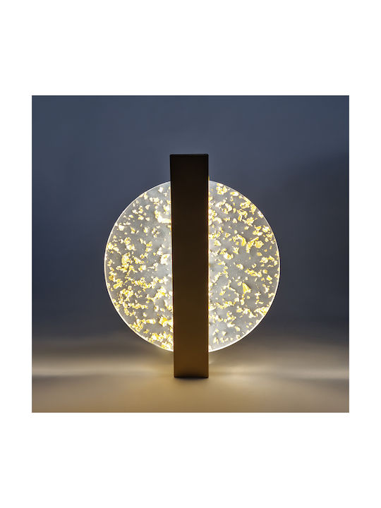 Keskor Leuchte Wand mit Integrierter LED Gold 20x4.5x25cm