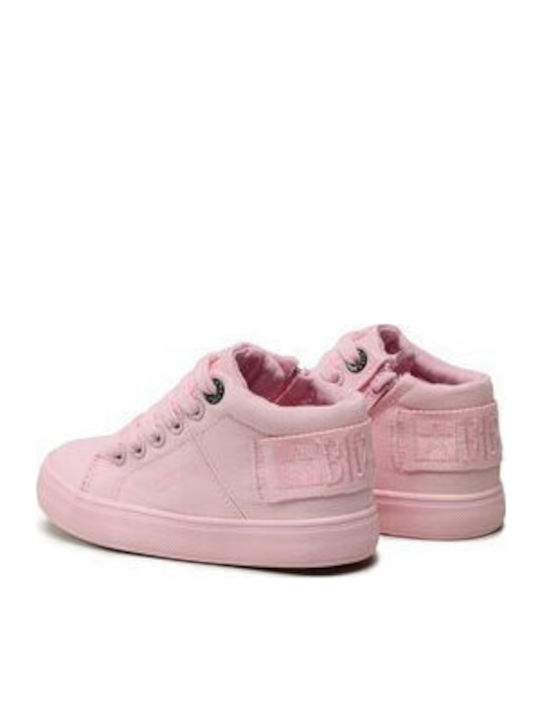 Kinder Sneakers Hoch Rosa