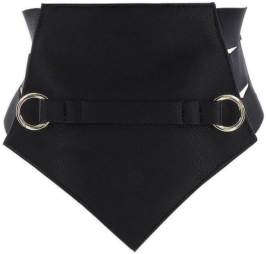 Taboom Schwarze Leder- und Latex-Handschuhe