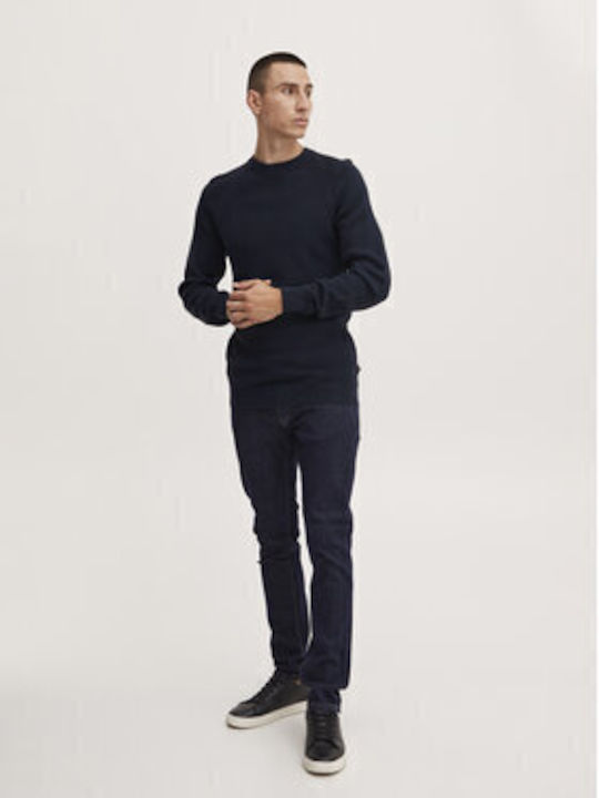 Long Sleeve Sweater Navy Blue