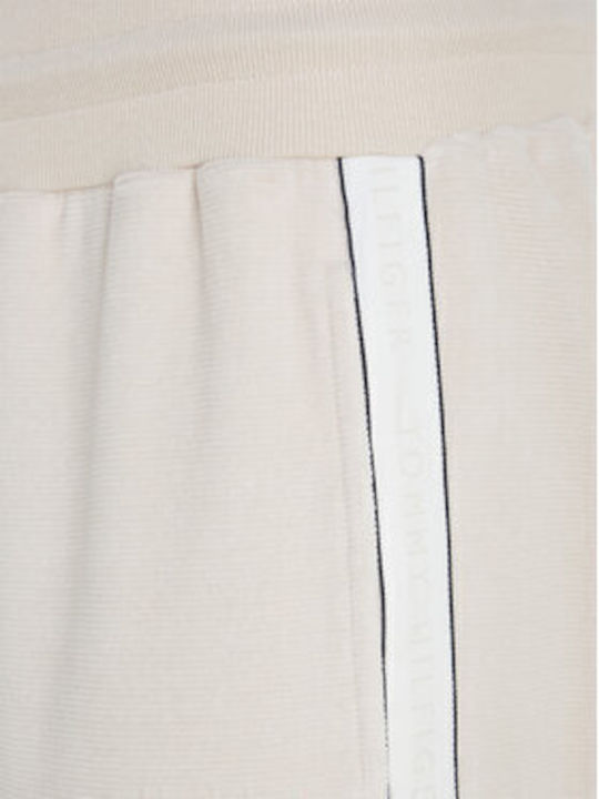 Sweatpants with Elastic Beige.