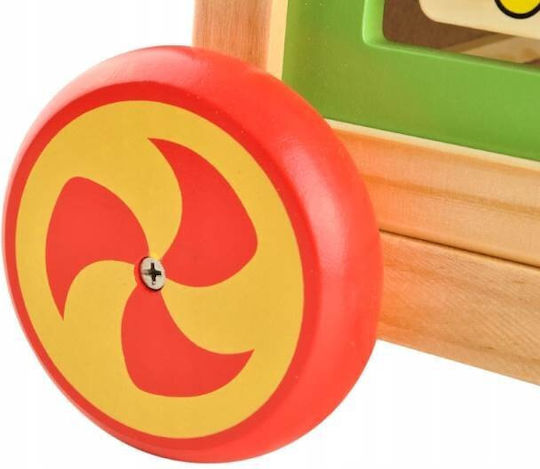 Kruzzel Labirint Cub de Activități din Lemn cu muzică pentru 12++ Luni
