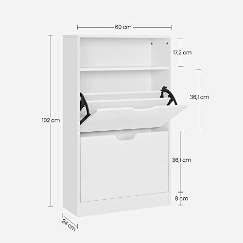 Ξύλινη 60x24x102cm LBC040W01 Ξύλινη 60x24x102cm LBC040W01