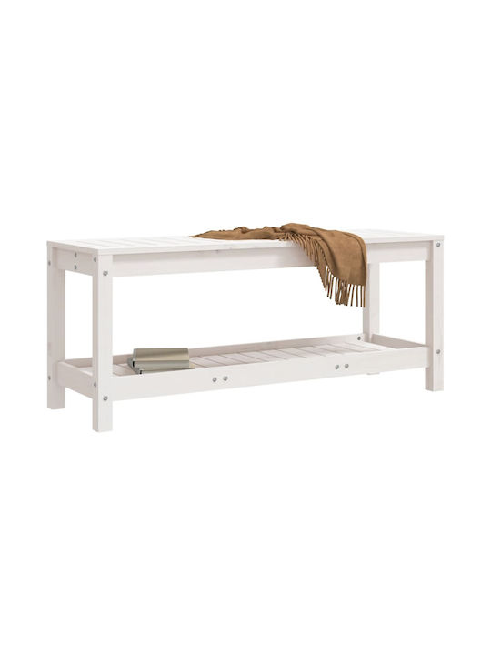 Masiv Bancă Exterior Lemnos 108x35x45cm