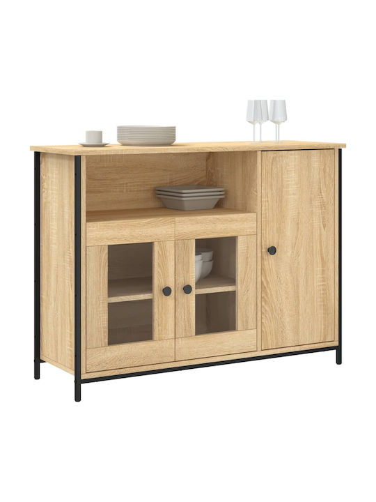 Bufet Stejar Sonoma 100x35x75cm