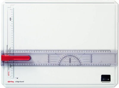 Rotring Linear Drawing & Sketching Board with Parallel Straight Edge 32.9x48.3cm A3