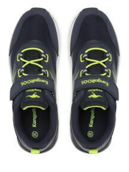 Kids Sneakers with Scratch Navy Blue
